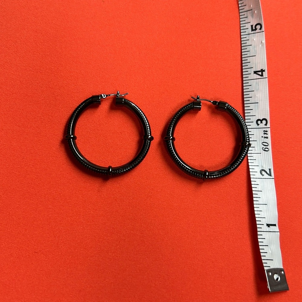 Hoop earrings